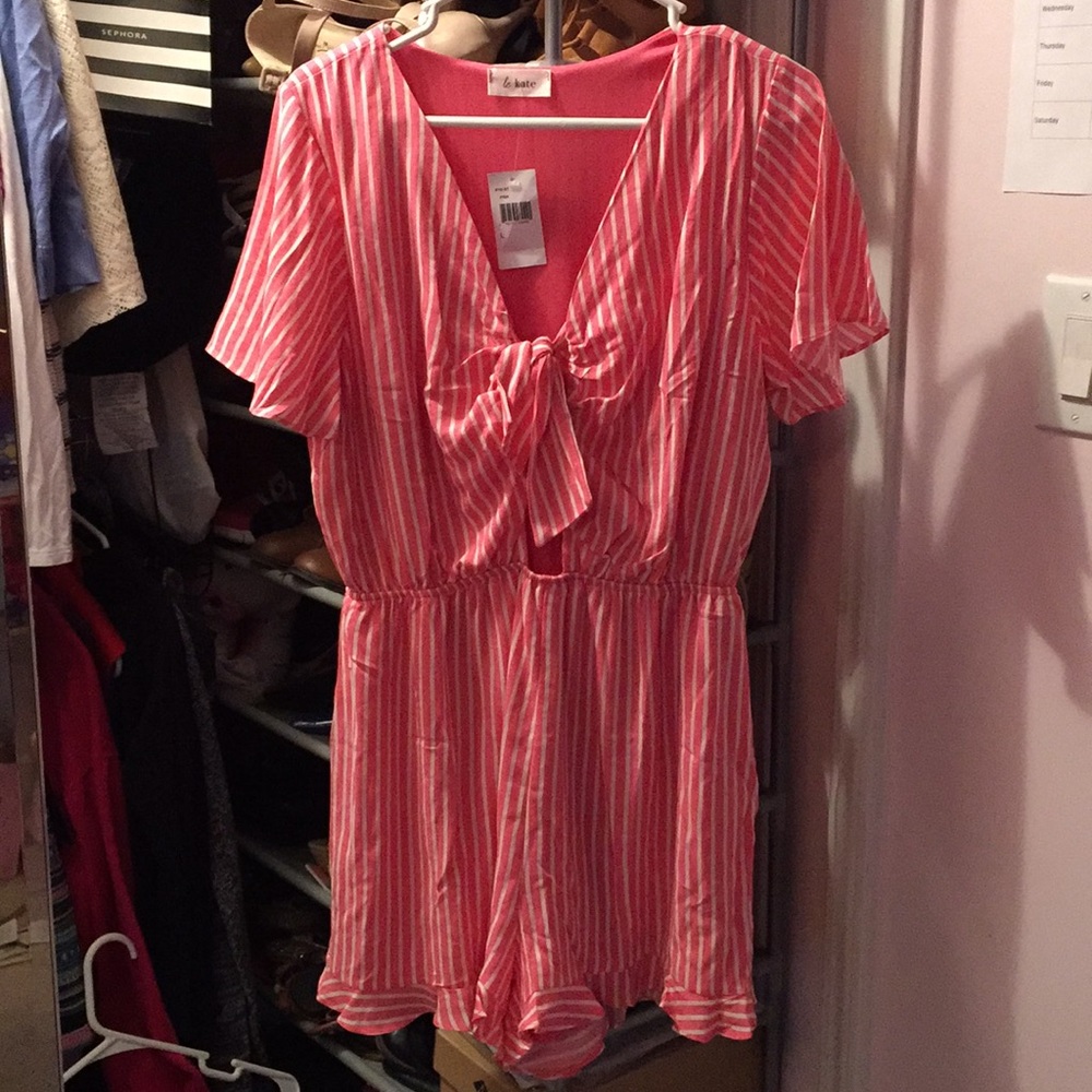 Striped Romper (NWT)